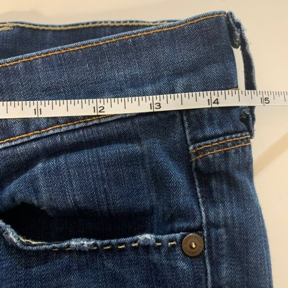 Citizen of Humanity Low-Rise Cropped Denim Jeans - Picture 7 of 12